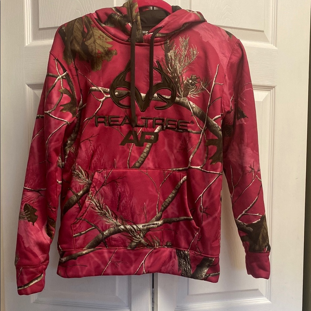 Realtree Pink Camouflage Bomber Jacket